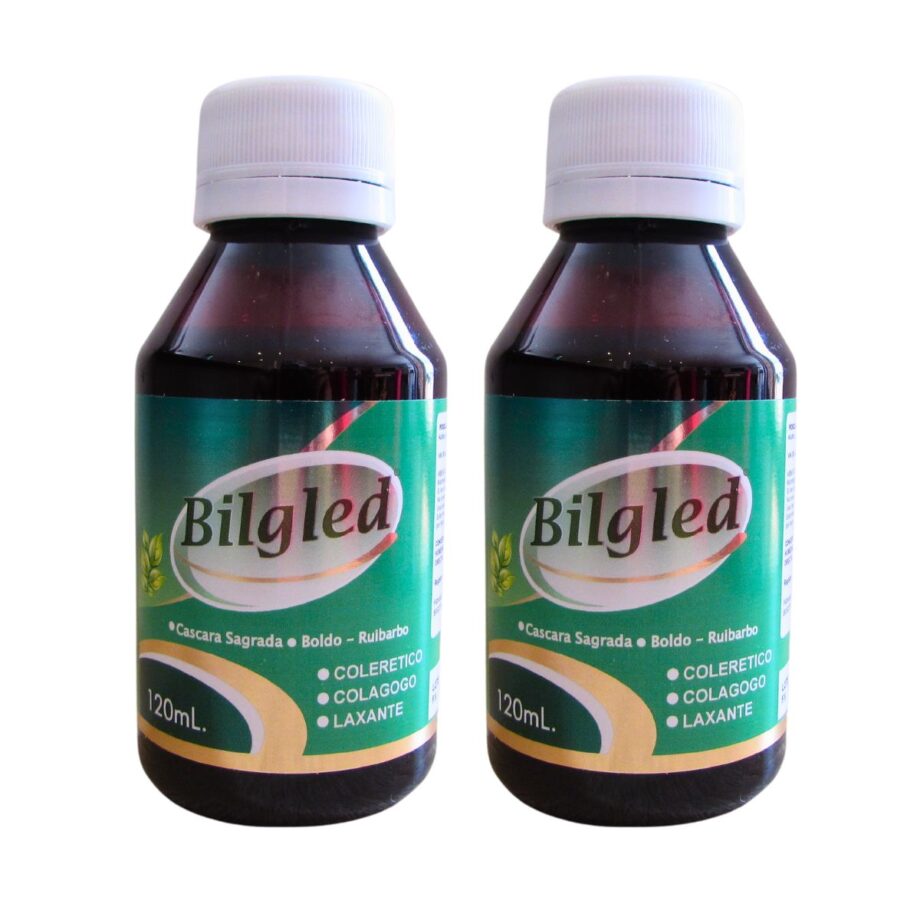 Bilgled, Depurador Hepático Con Cascara Sagrada, Boldo Y Ruibarbo (X2)