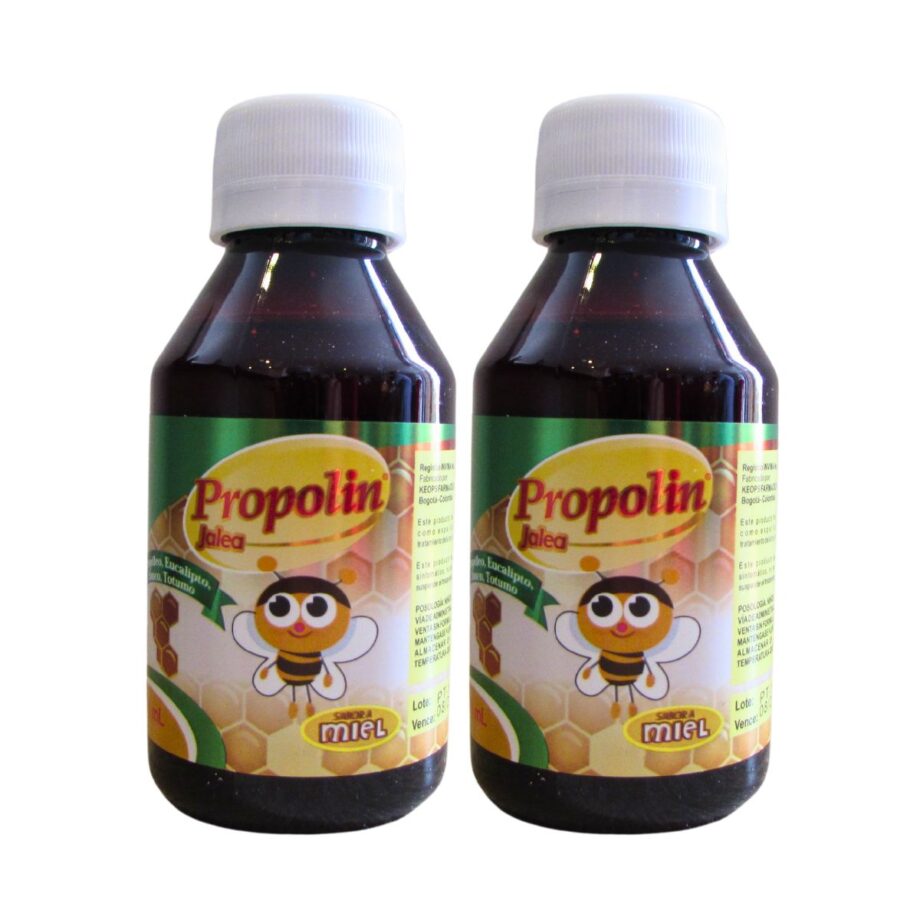 Propolin Jalea Expectorante Con Propóleo, Eucalipto, Sauco Y Totumo (X2)