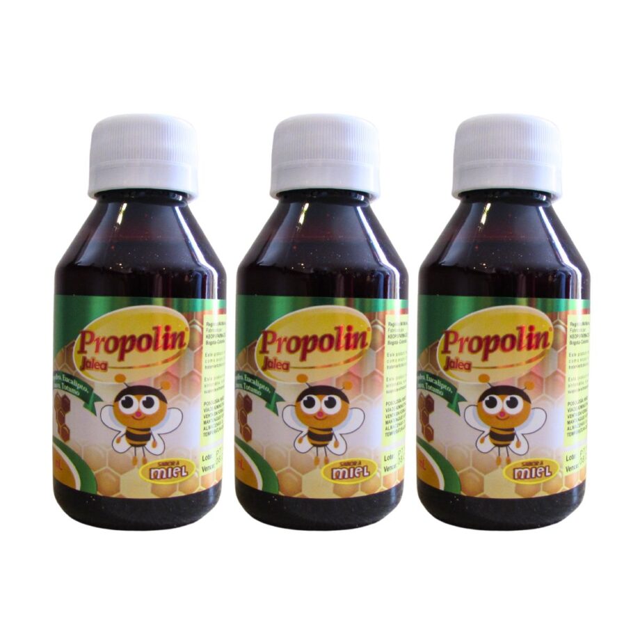 Propolin Jalea Expectorante Con Propóleo, Eucalipto, Sauco Y Totumo (X3)